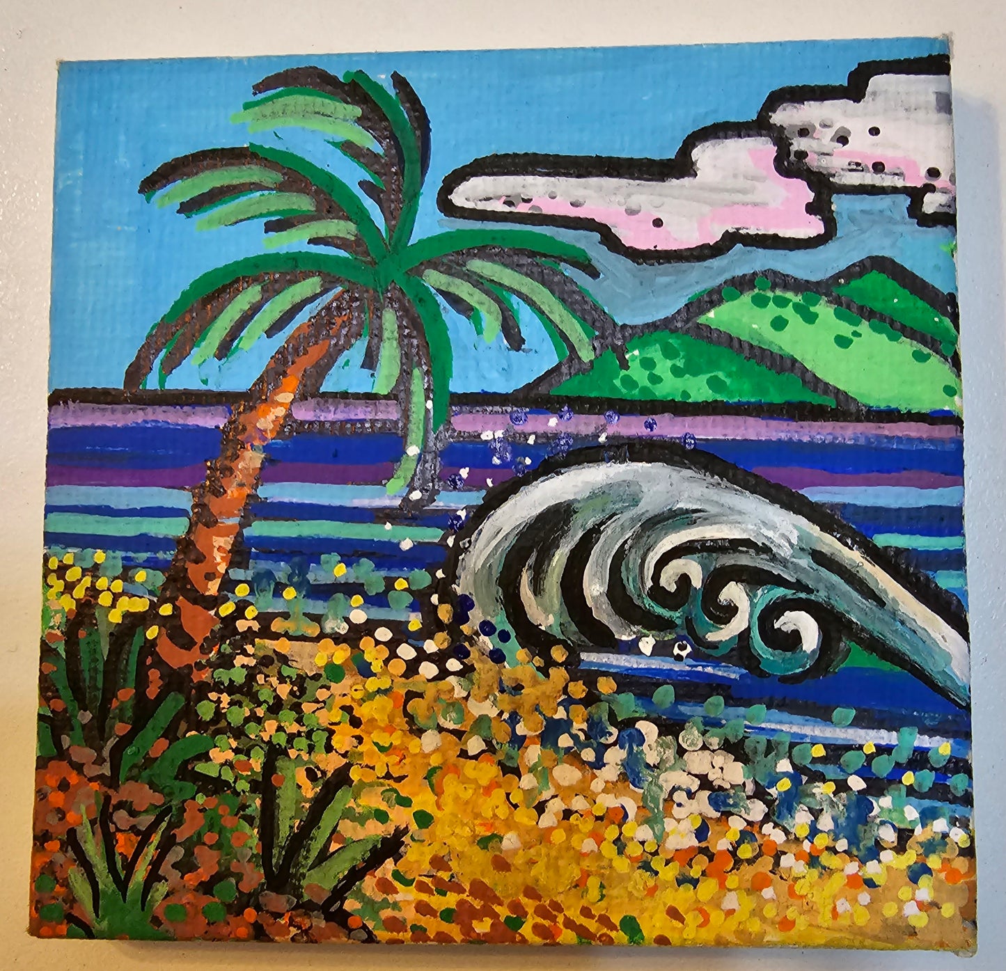 Mini oil paintings - Saltwater pleasures