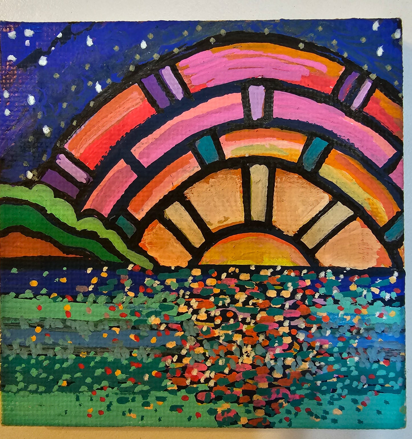 Mini oil paintings - Saltwater pleasures