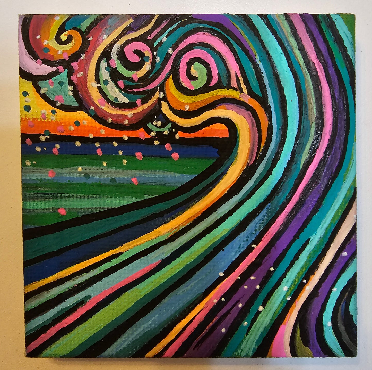 Mini oil paintings - Saltwater pleasures