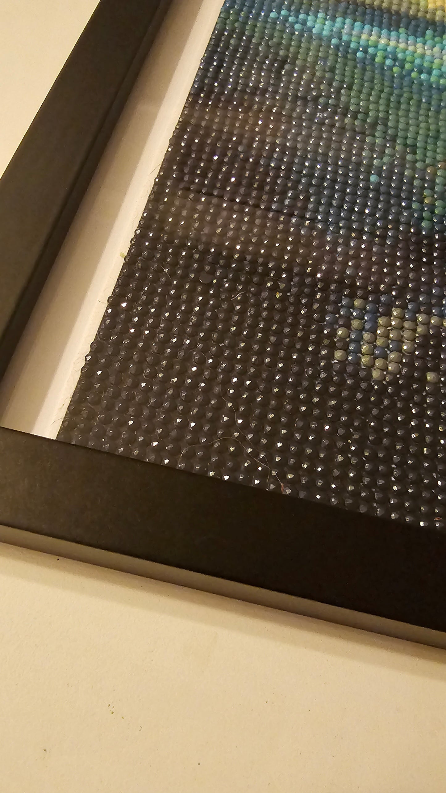 Groovy baby framed artwork - Ocean moonrise
