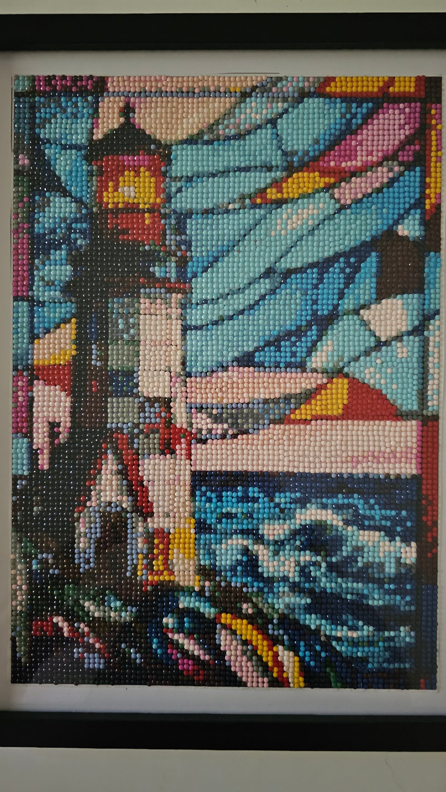 Groovy baby framed artwork - Lighthouse