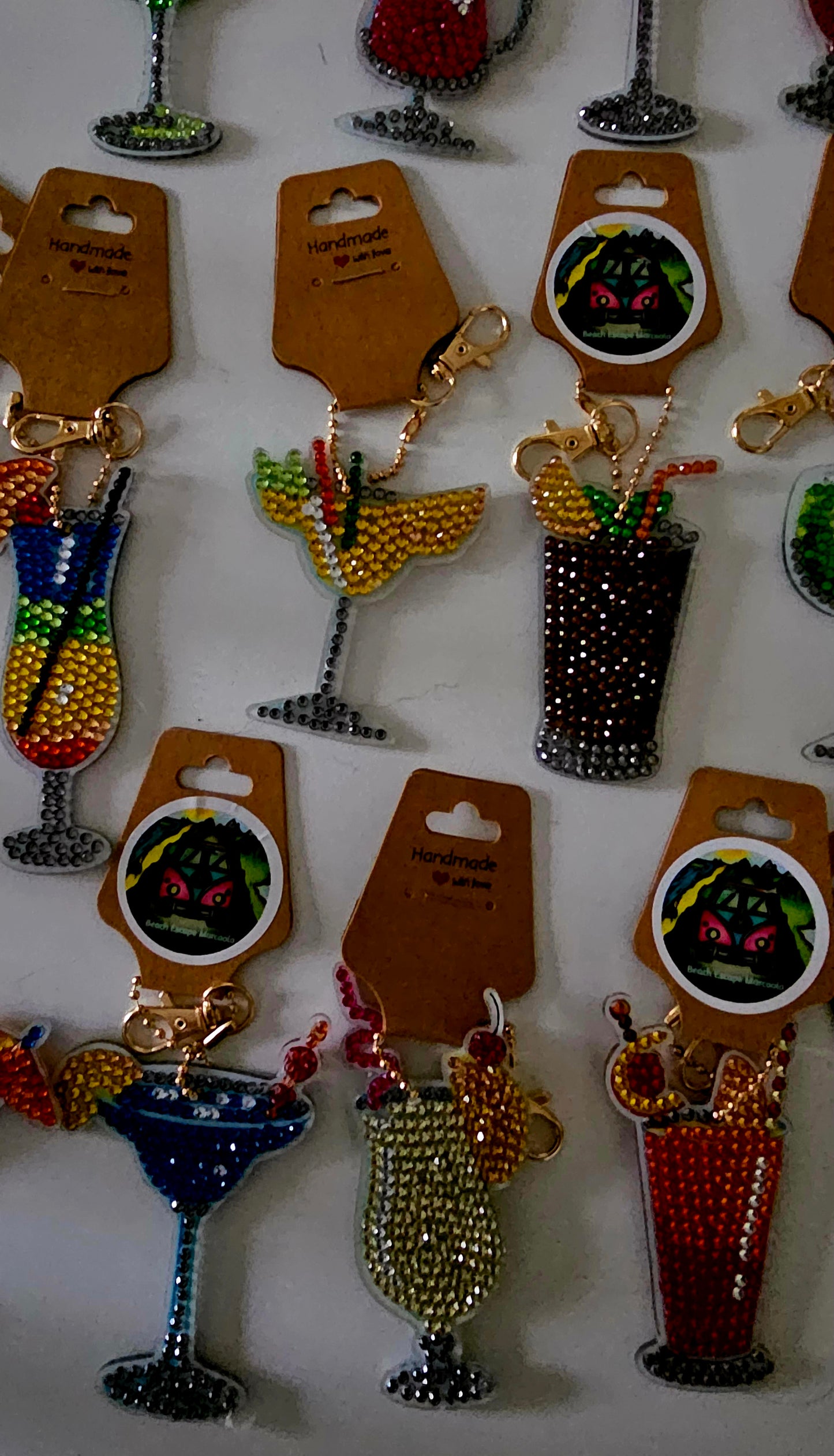 Boho Beach bag bling - Summer cocktails