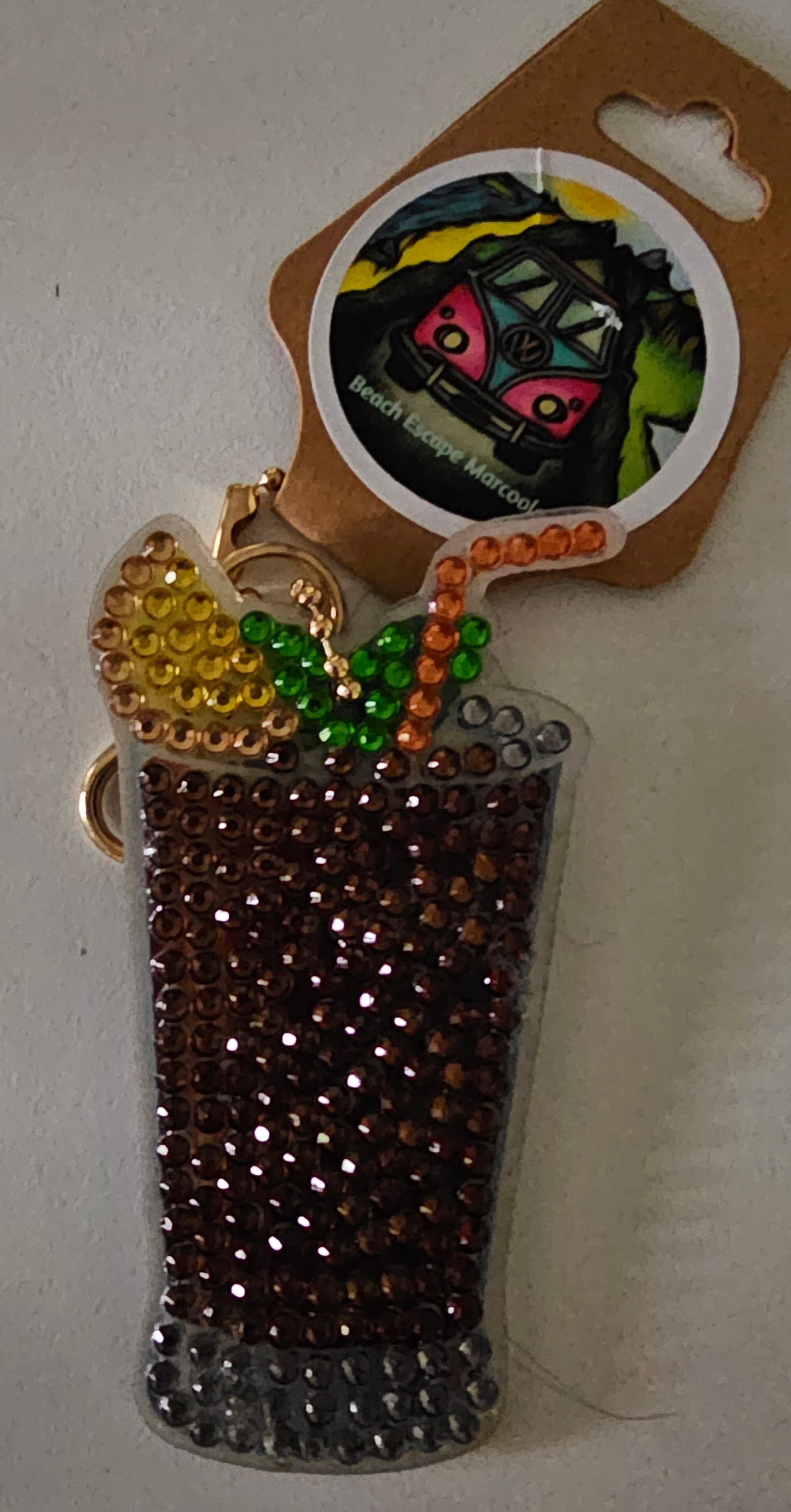 Boho Beach bag bling - Summer cocktails