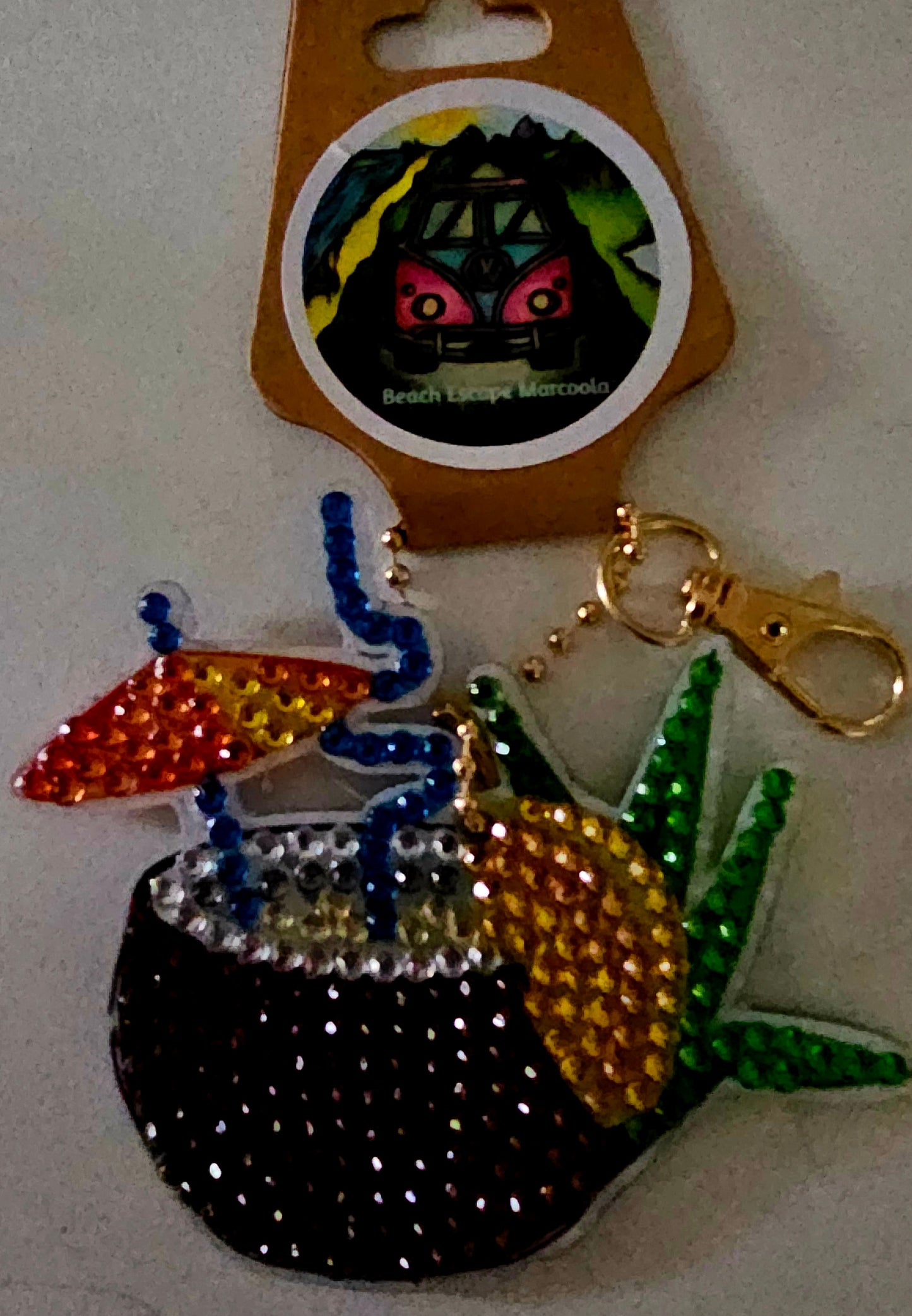 Boho Beach bag bling - Summer cocktails