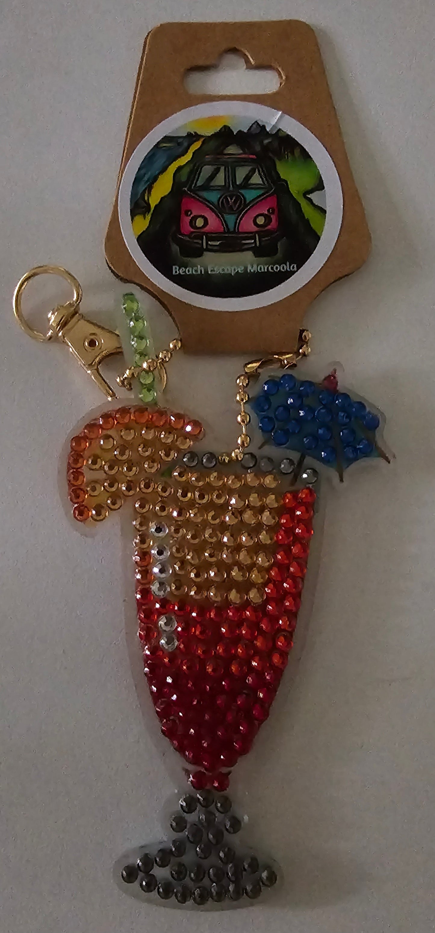 Boho Beach bag bling - Summer cocktails