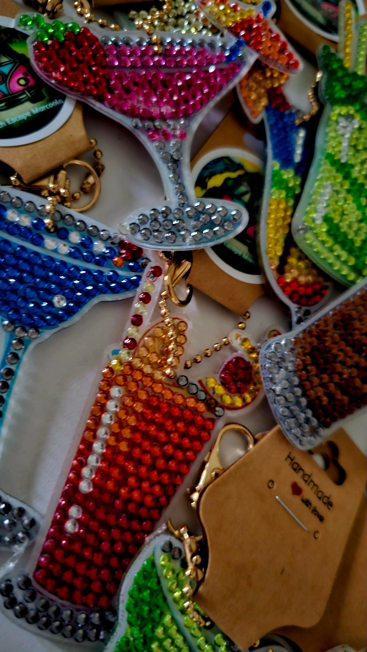 Boho Beach bag bling - Summer cocktails