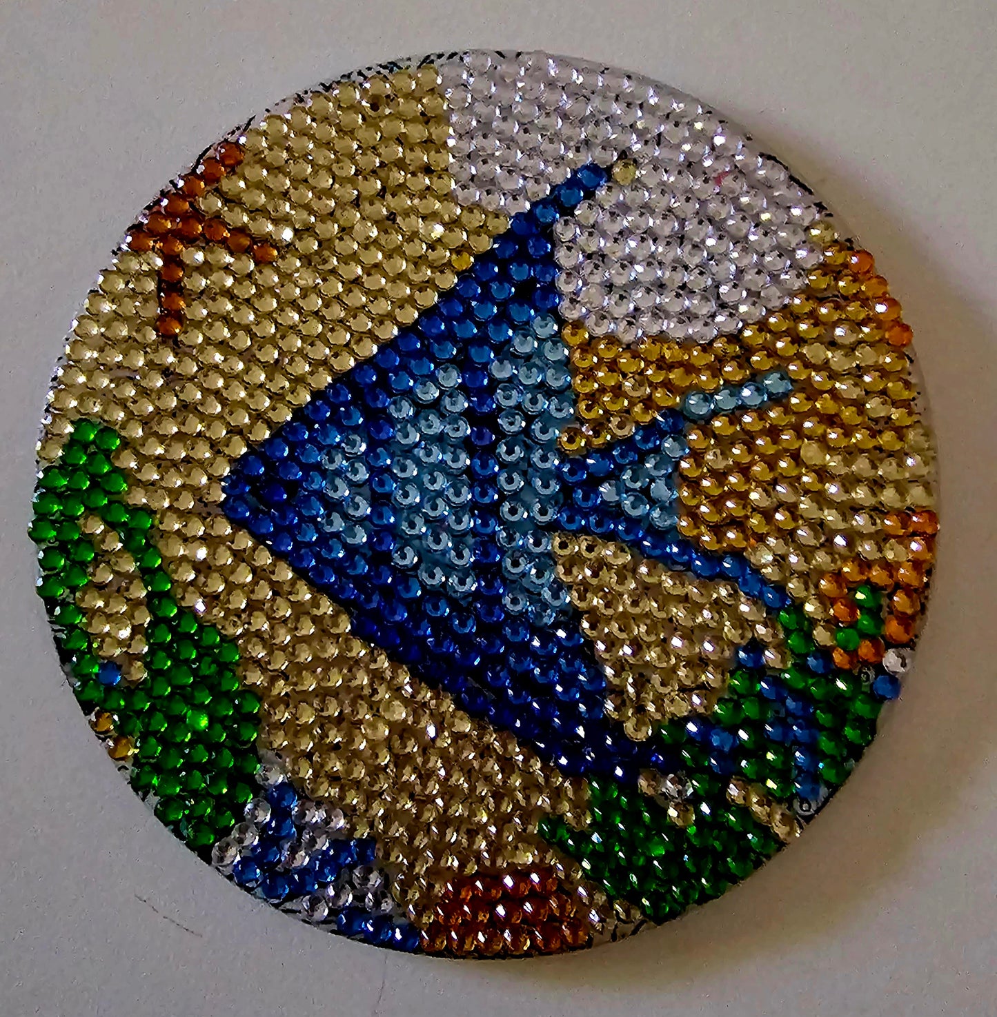 Beach house bling coaster set