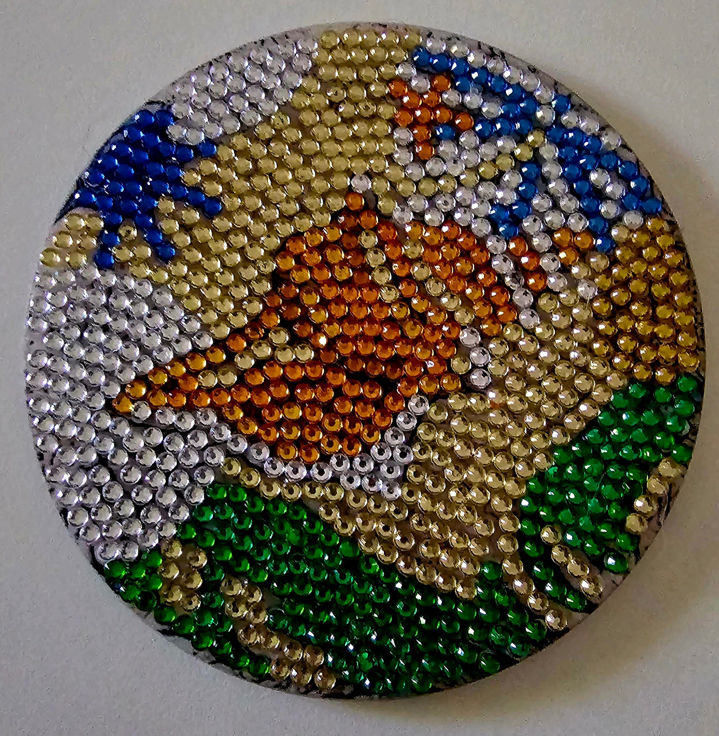 Beach house bling coaster set