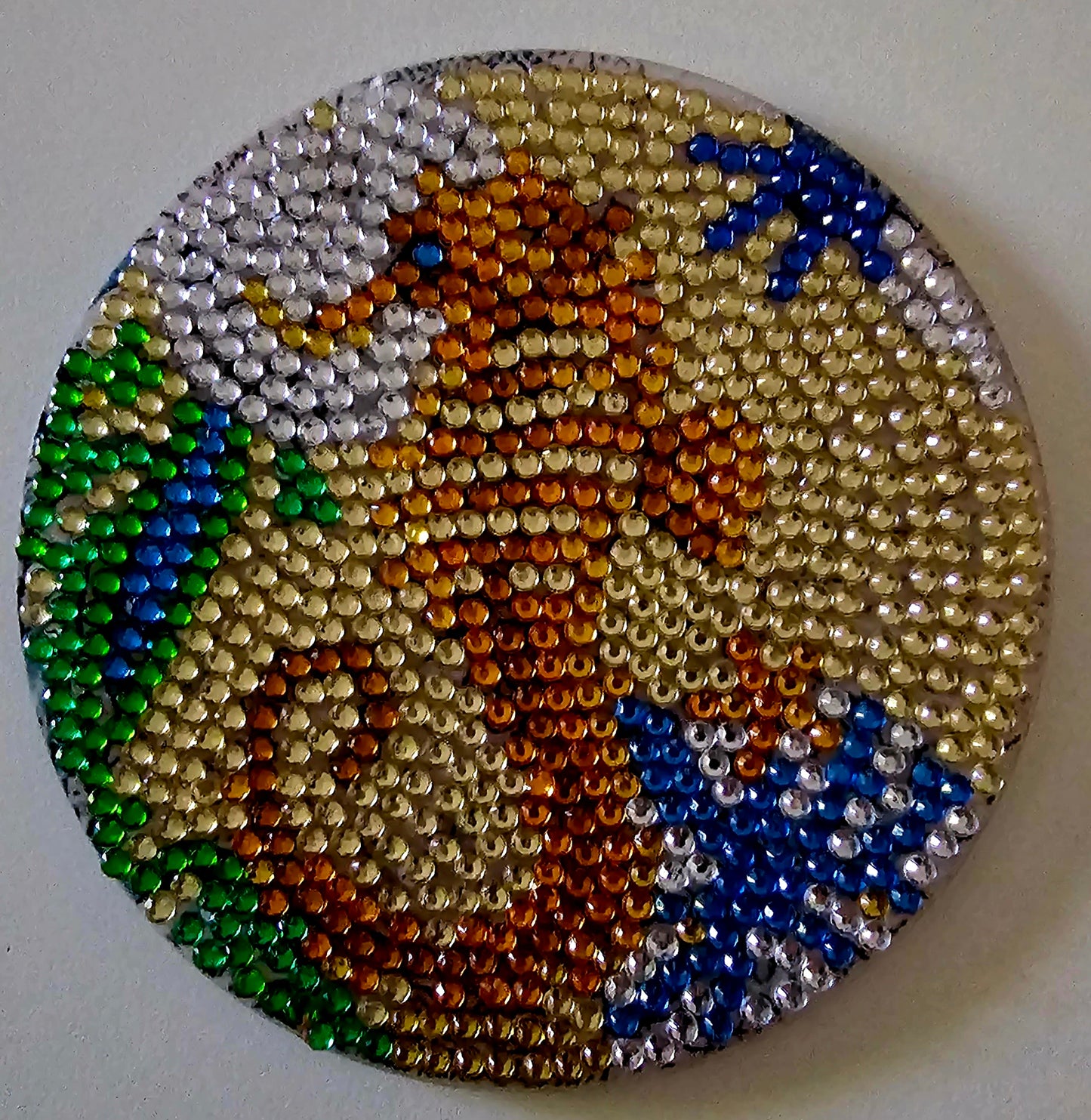 Beach house bling coaster set