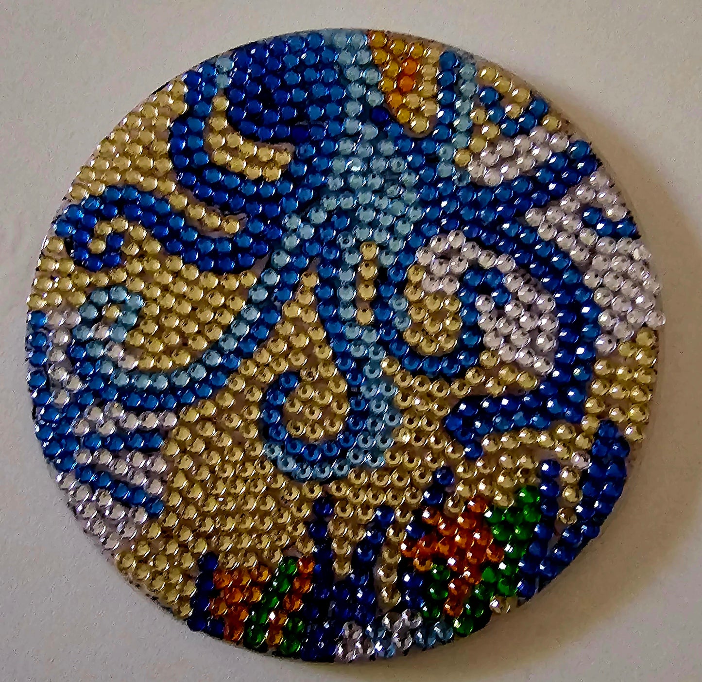 Beach house bling coaster set