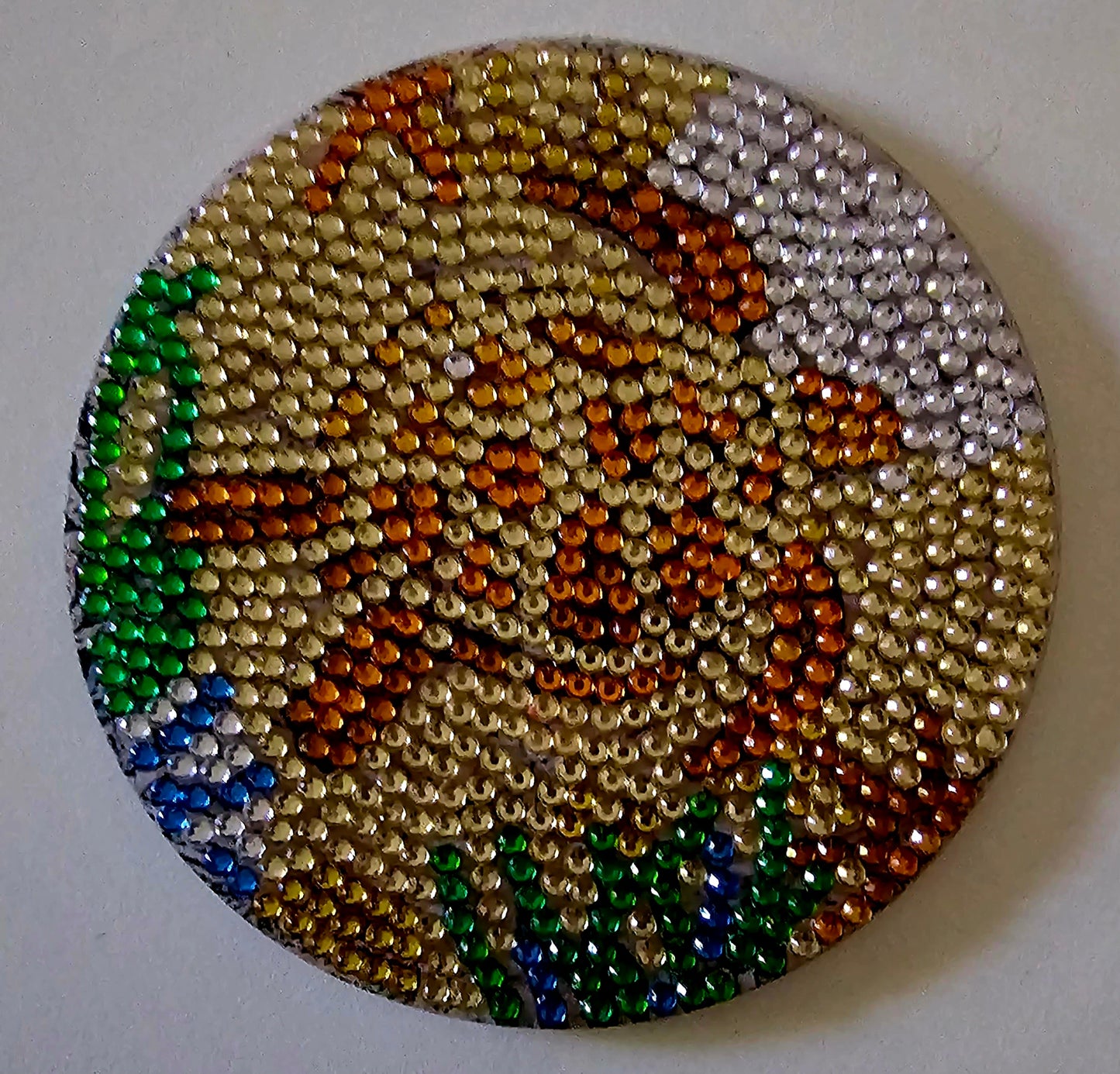 Beach house bling coaster set