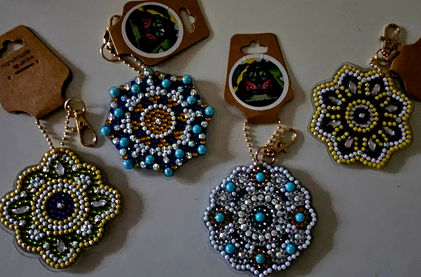 Beach bag bling - Mandala