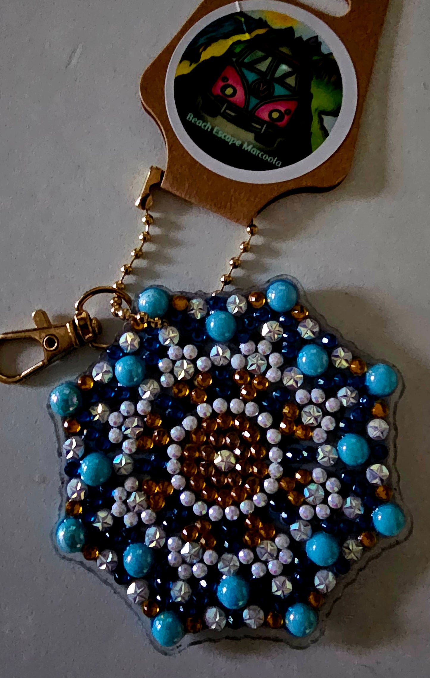 Beach bag bling - Mandala