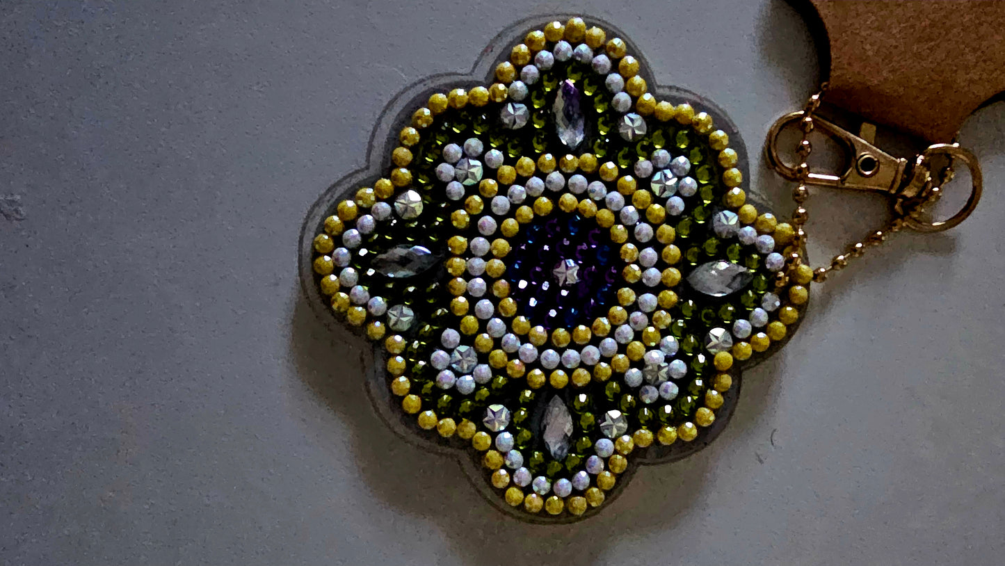 Beach bag bling - Mandala