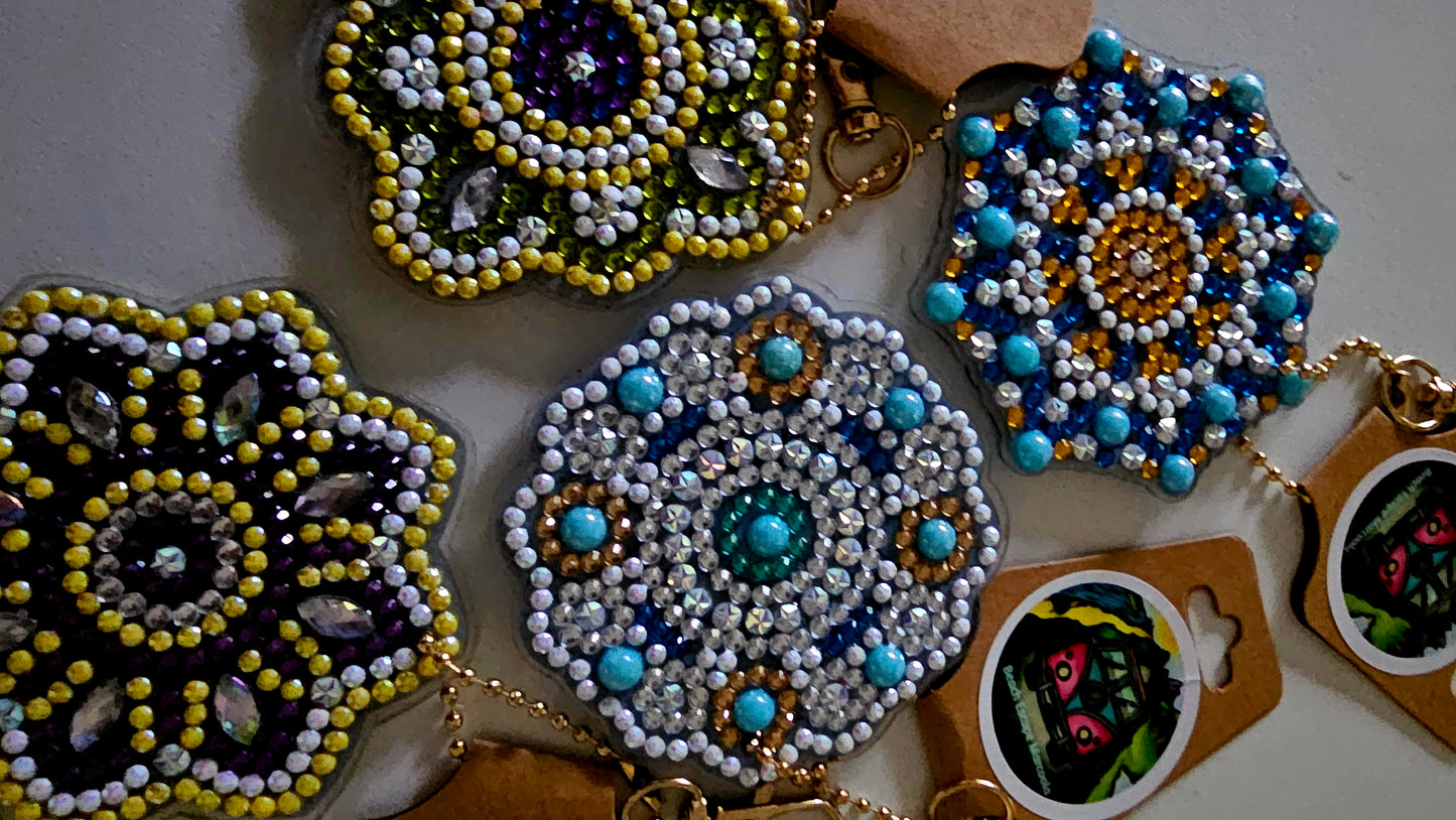Beach bag bling - Mandala
