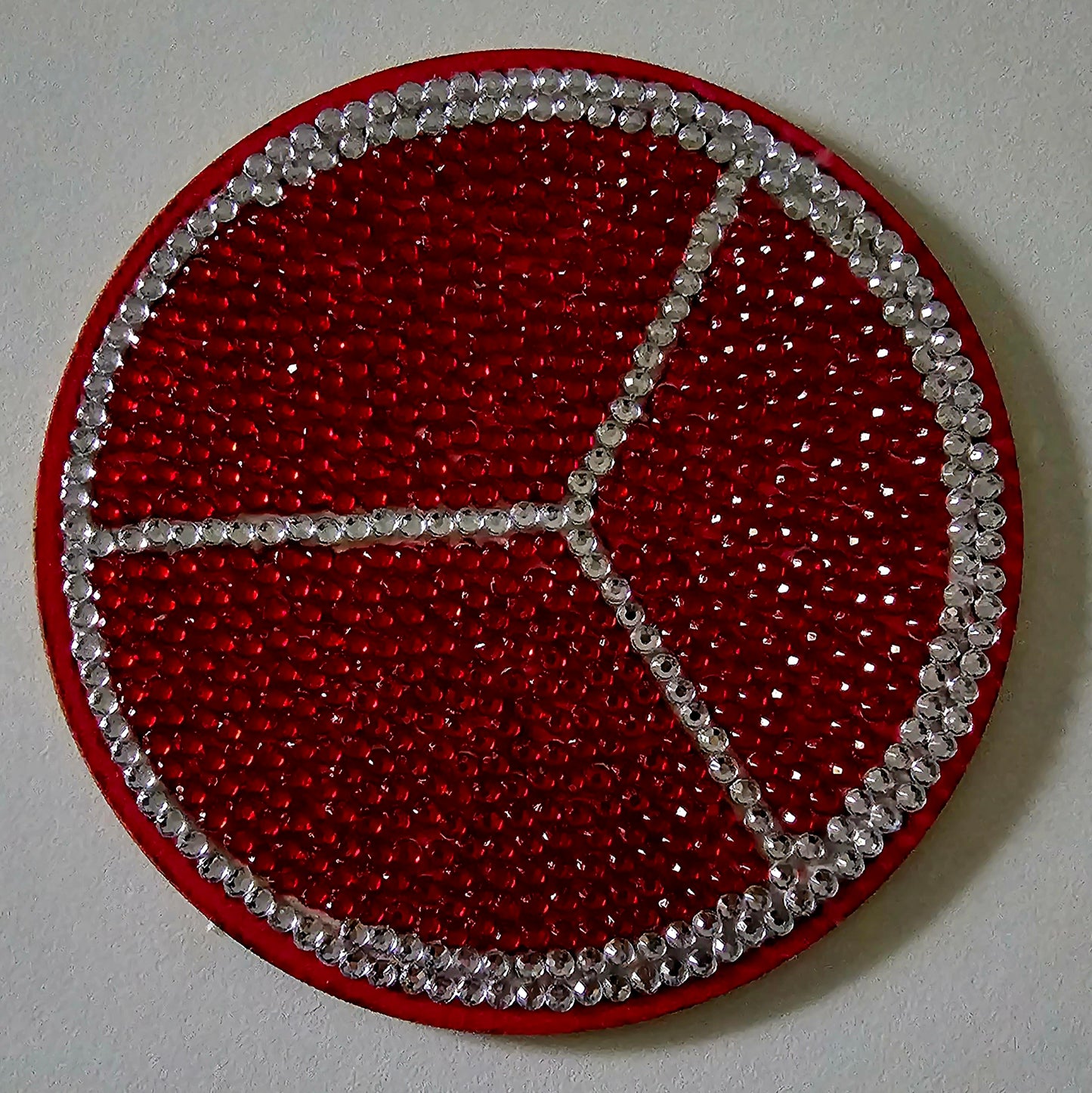 Summer fruit slices - coaster set