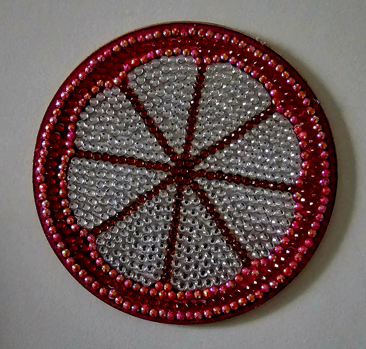 Summer fruit slices - coaster set