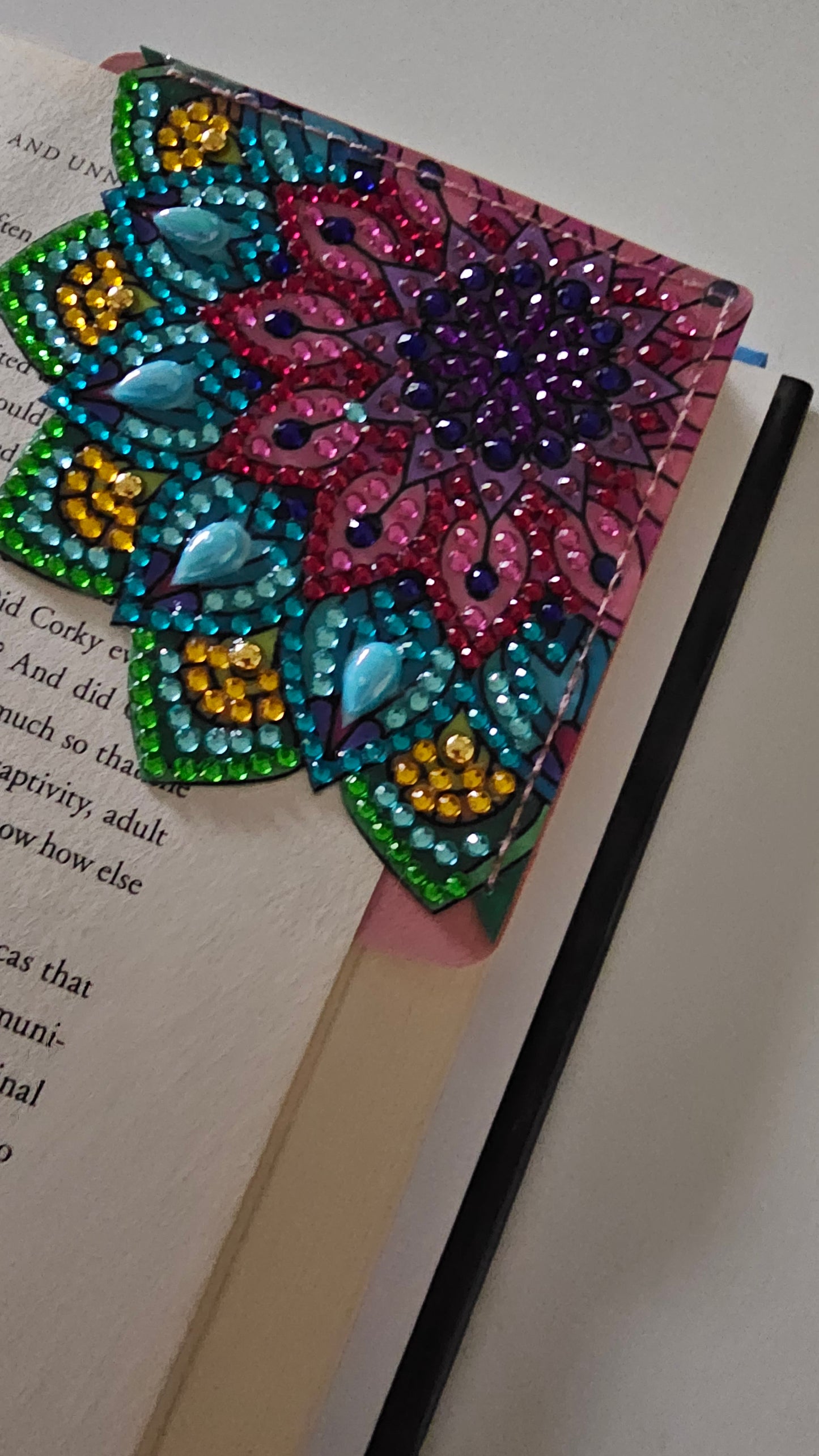 Mandala design bookmarks