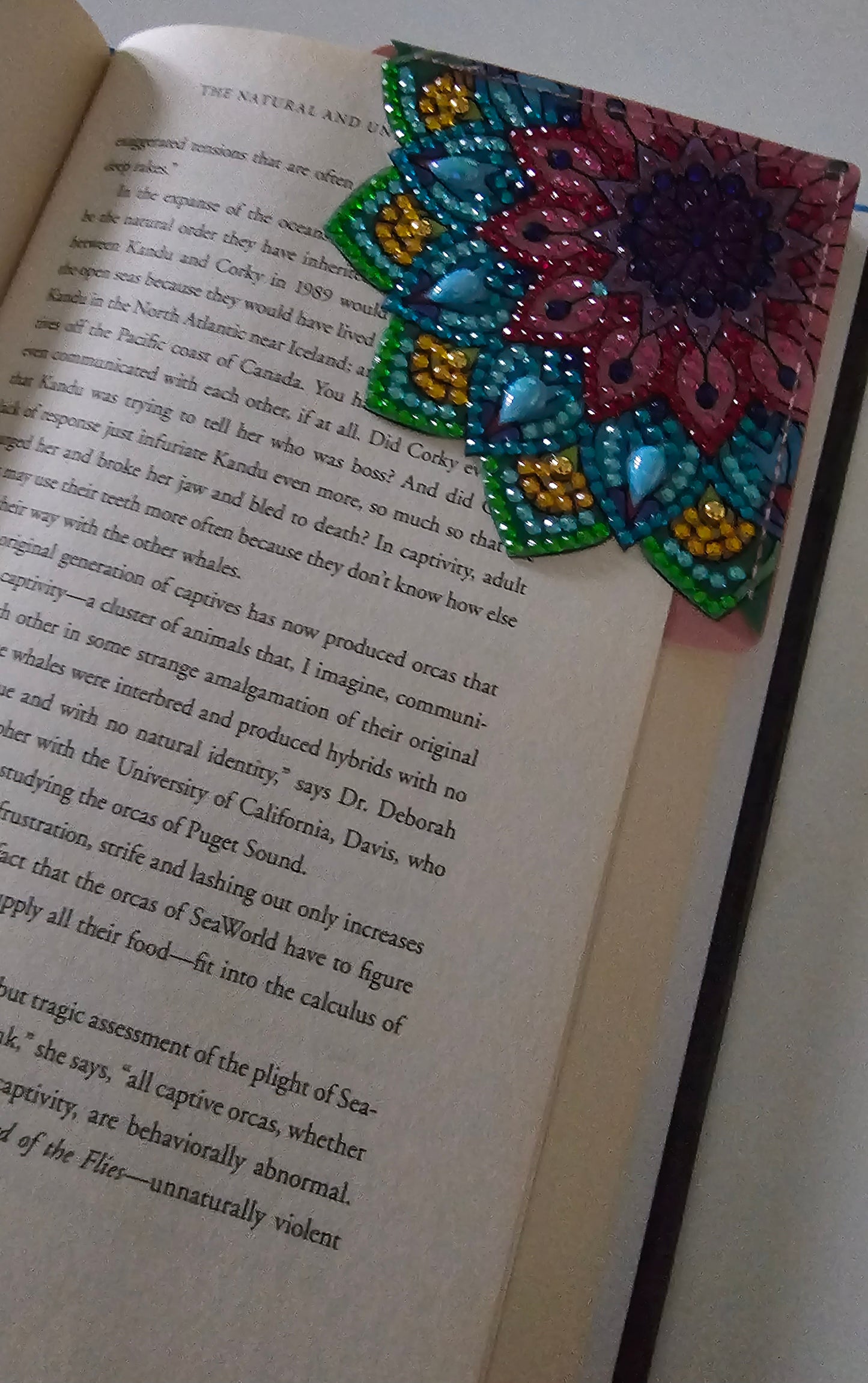 Mandala design bookmarks