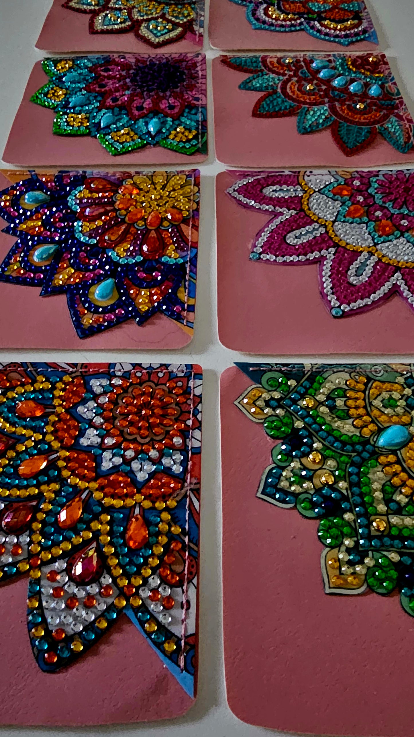 Mandala design bookmarks