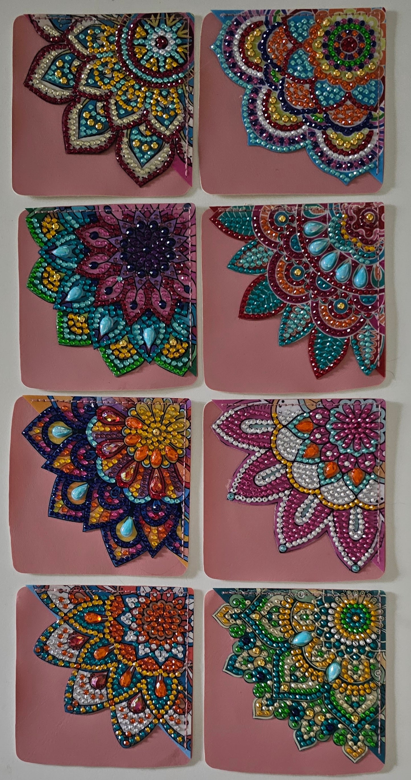 Mandala design bookmarks