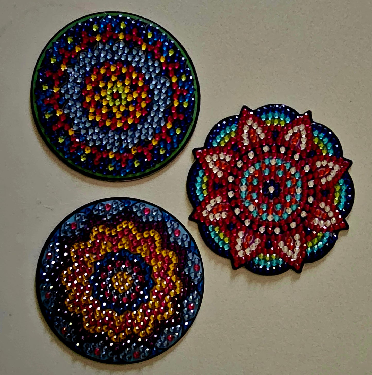 Art for your kitchen - Mandala fridge magnets