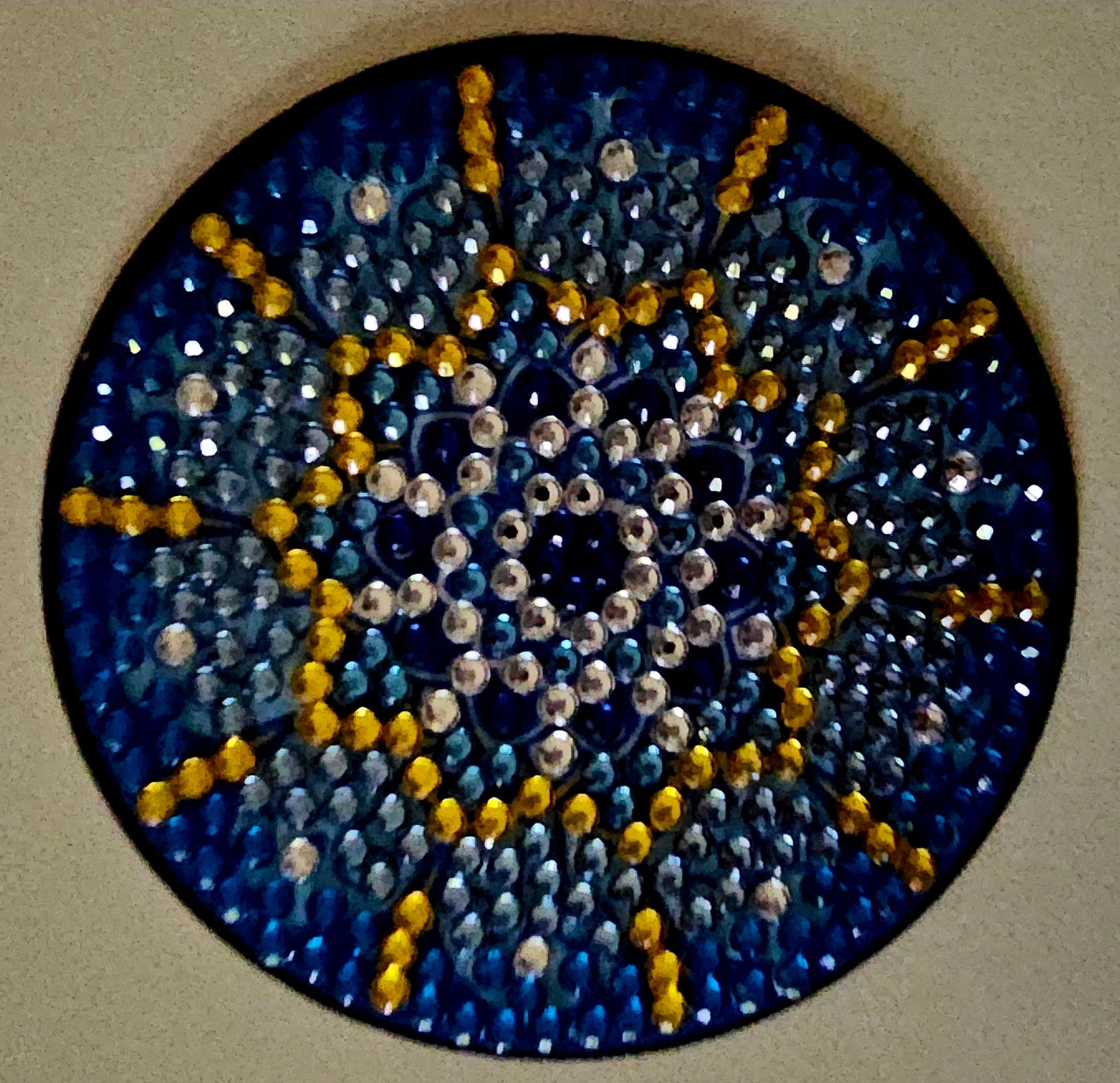 Art for your kitchen - Mandala fridge magnets