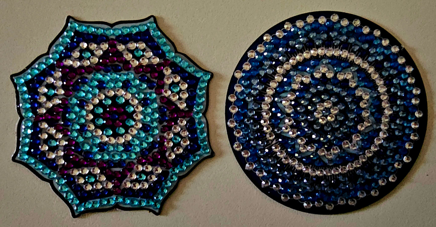 Art for your kitchen - Mandala fridge magnets