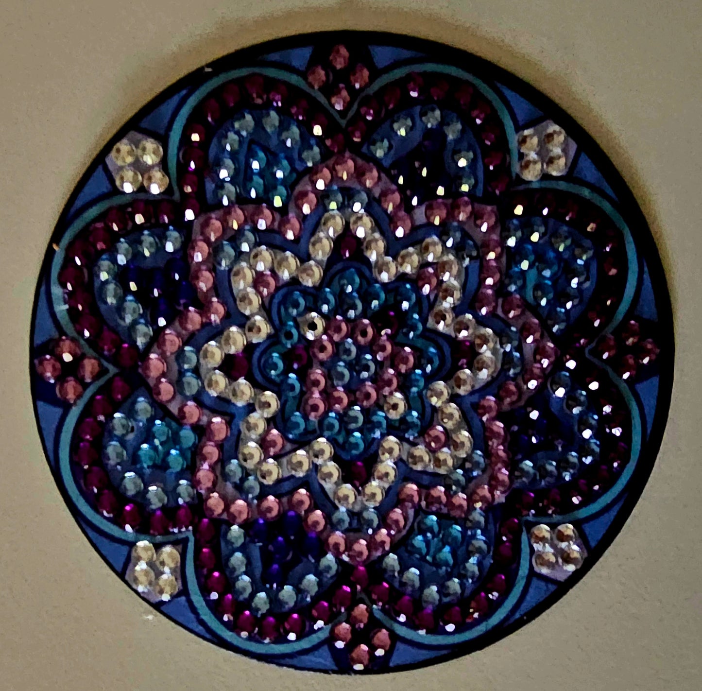 Art for your kitchen - Mandala fridge magnets