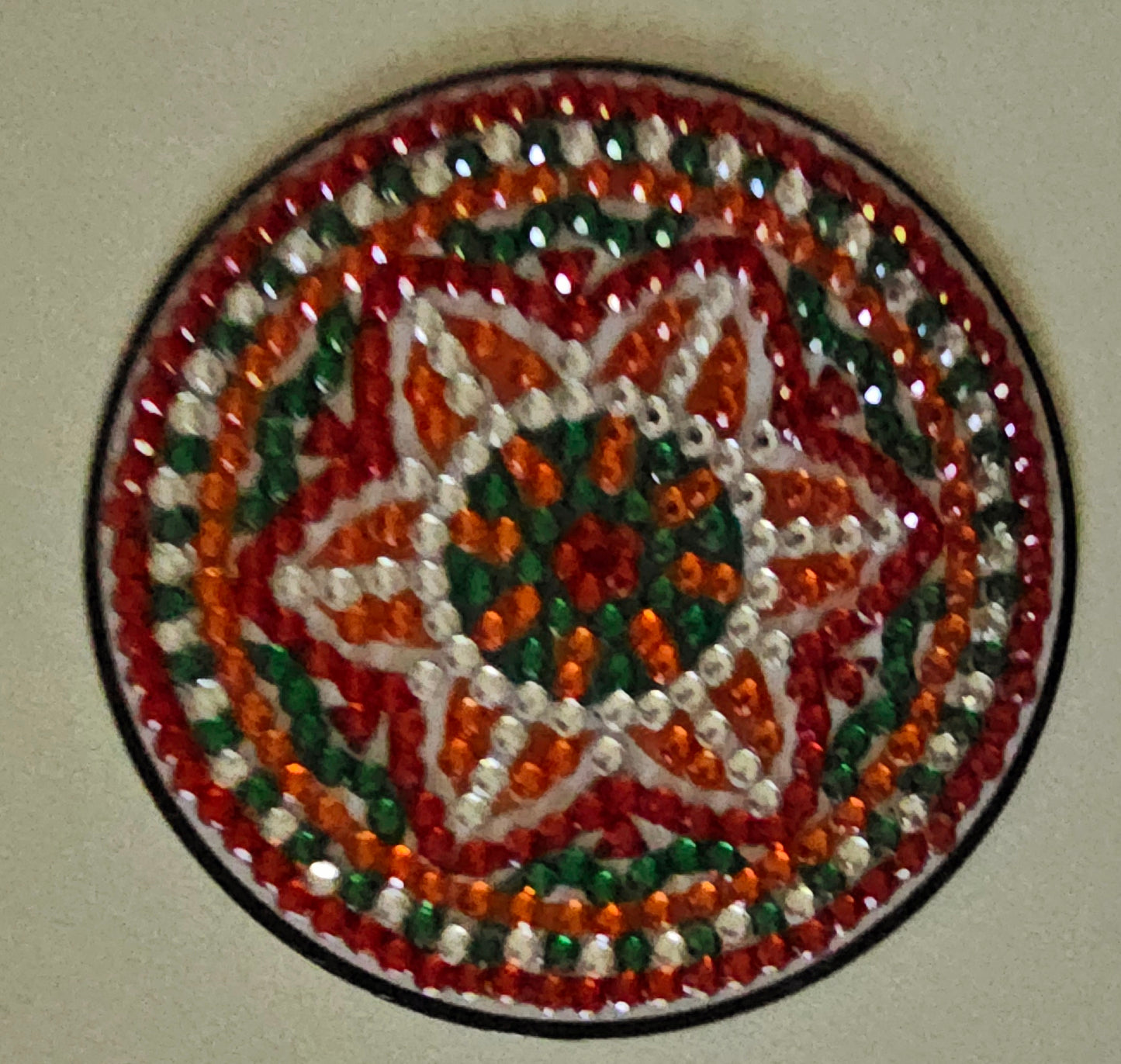Art for your kitchen - Mandala fridge magnets