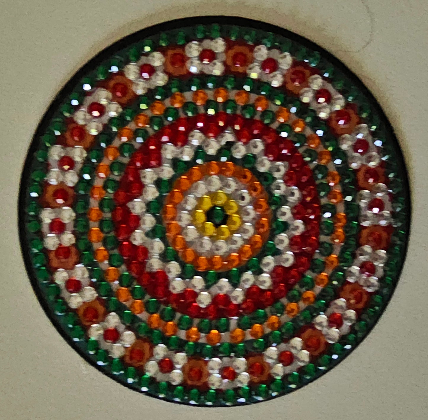 Art for your kitchen - Mandala fridge magnets