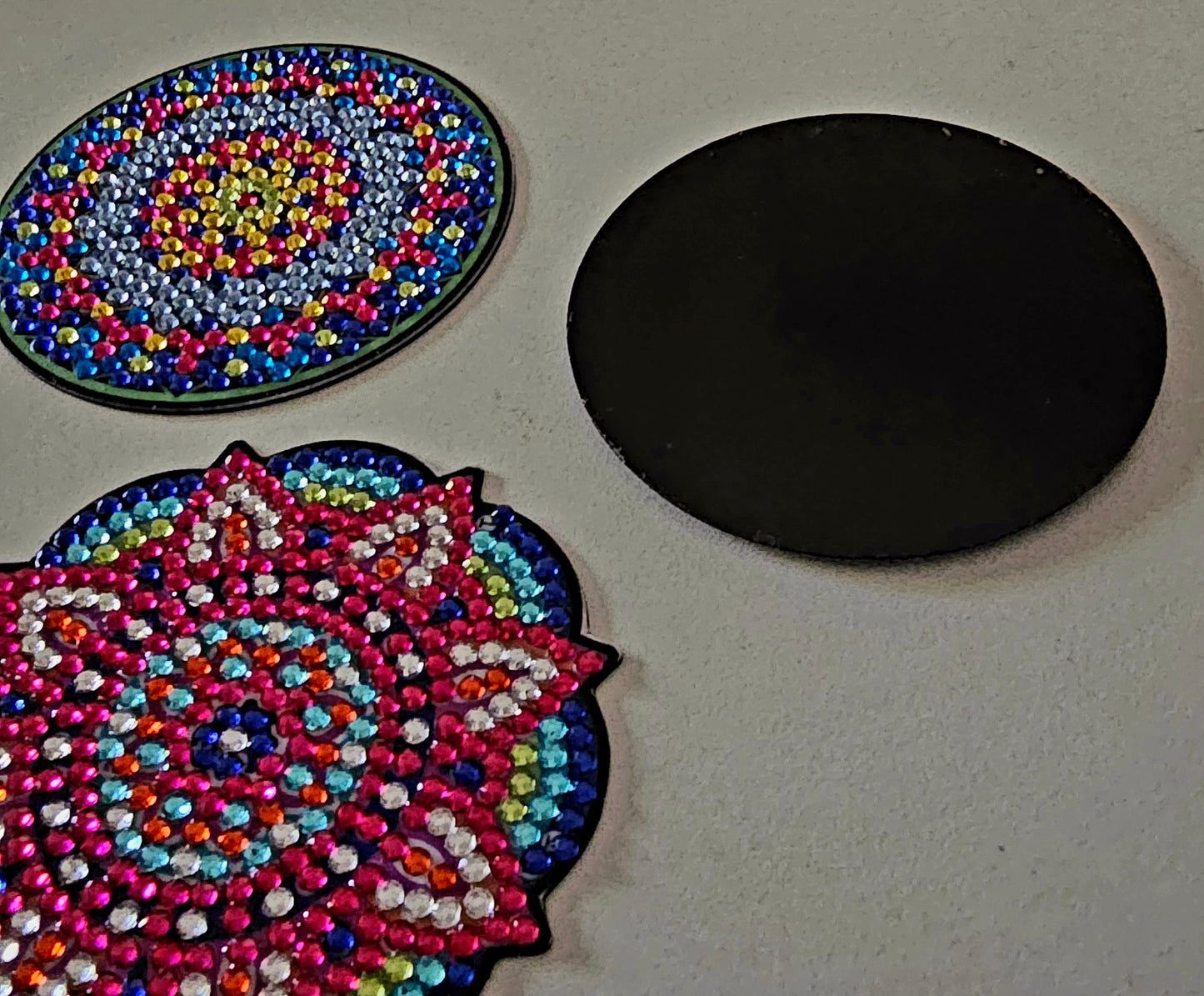 Art for your kitchen - Mandala fridge magnets