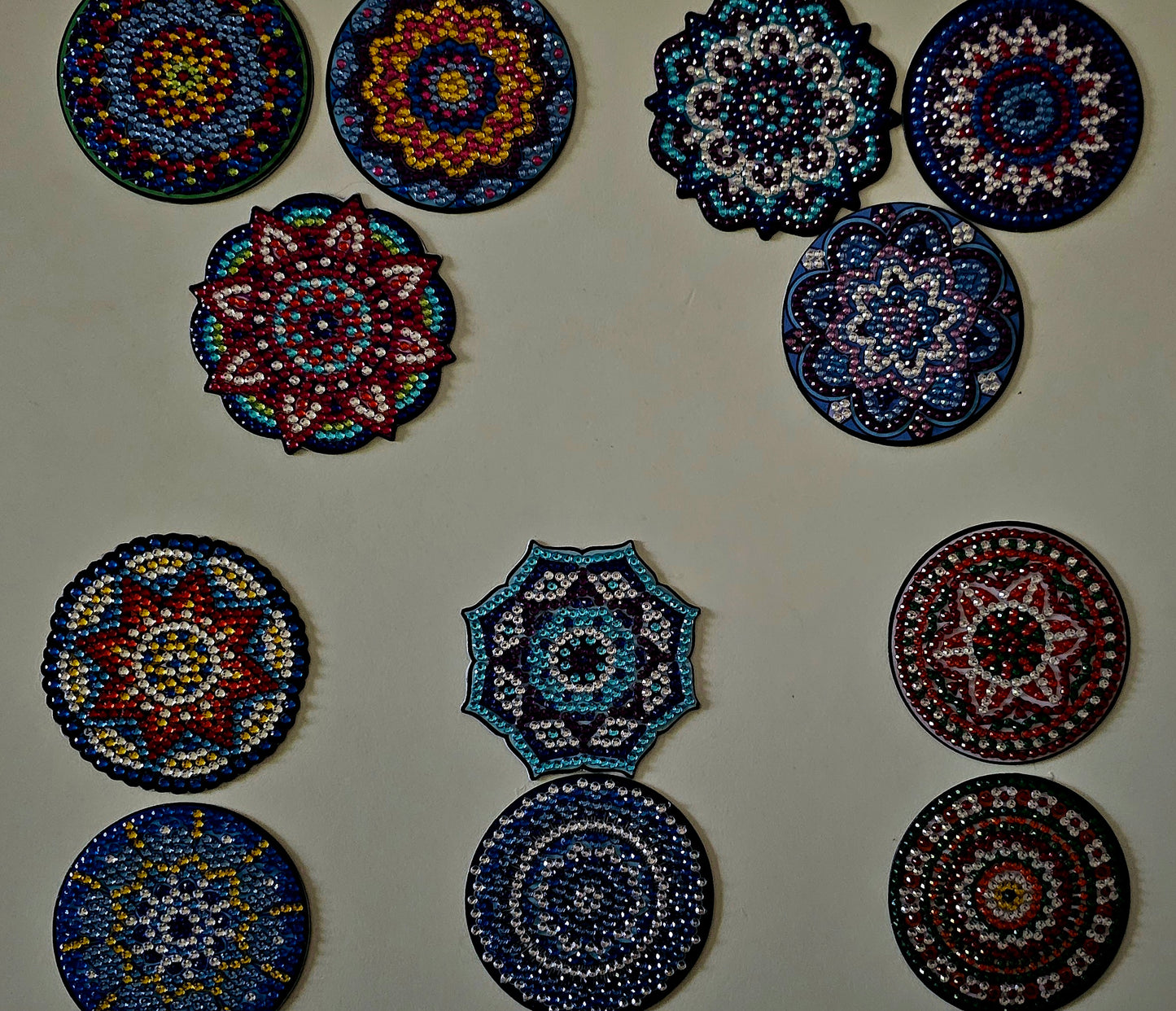 Art for your kitchen - Mandala fridge magnets