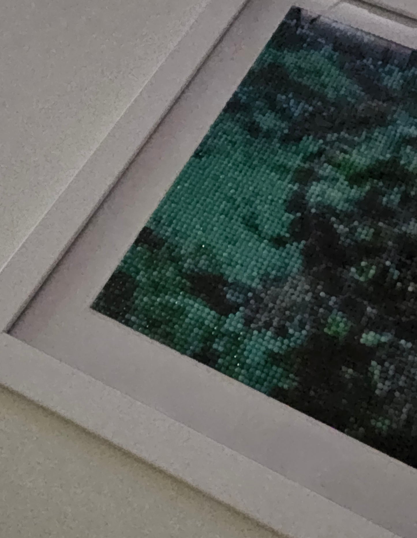 Groovy baby framed artwork - Green Sea turtle
