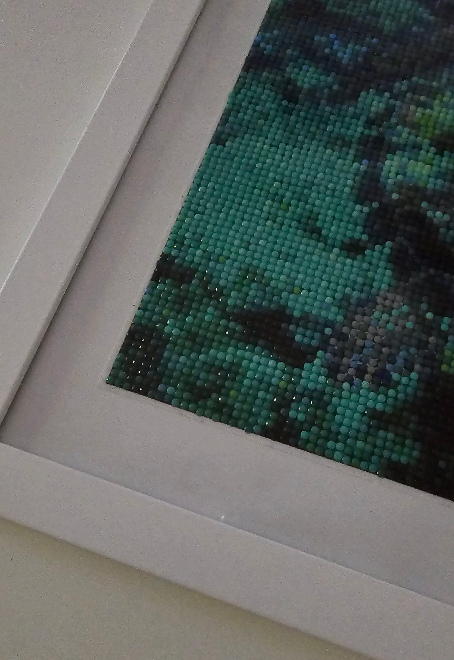 Groovy baby framed artwork - Green Sea turtle