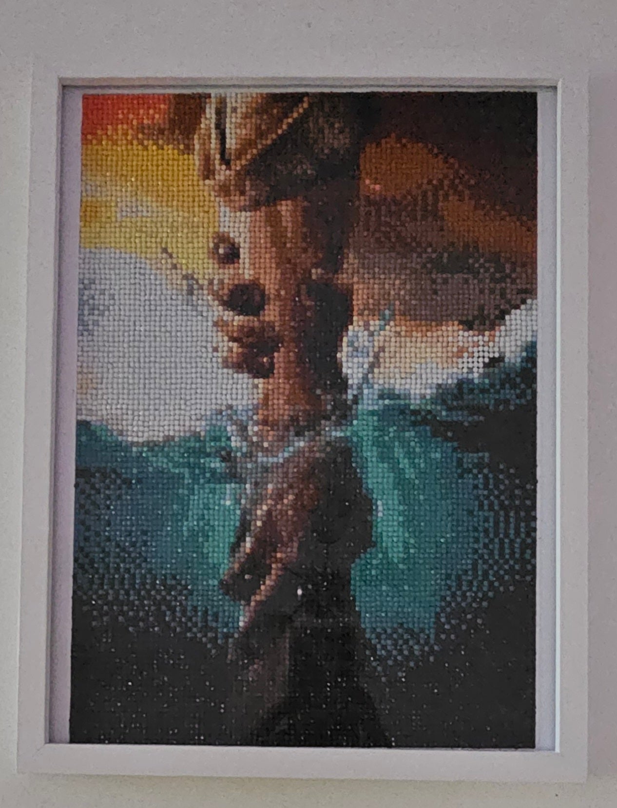 Groovy baby framed artwork - Rescue me (Art that Advocates)