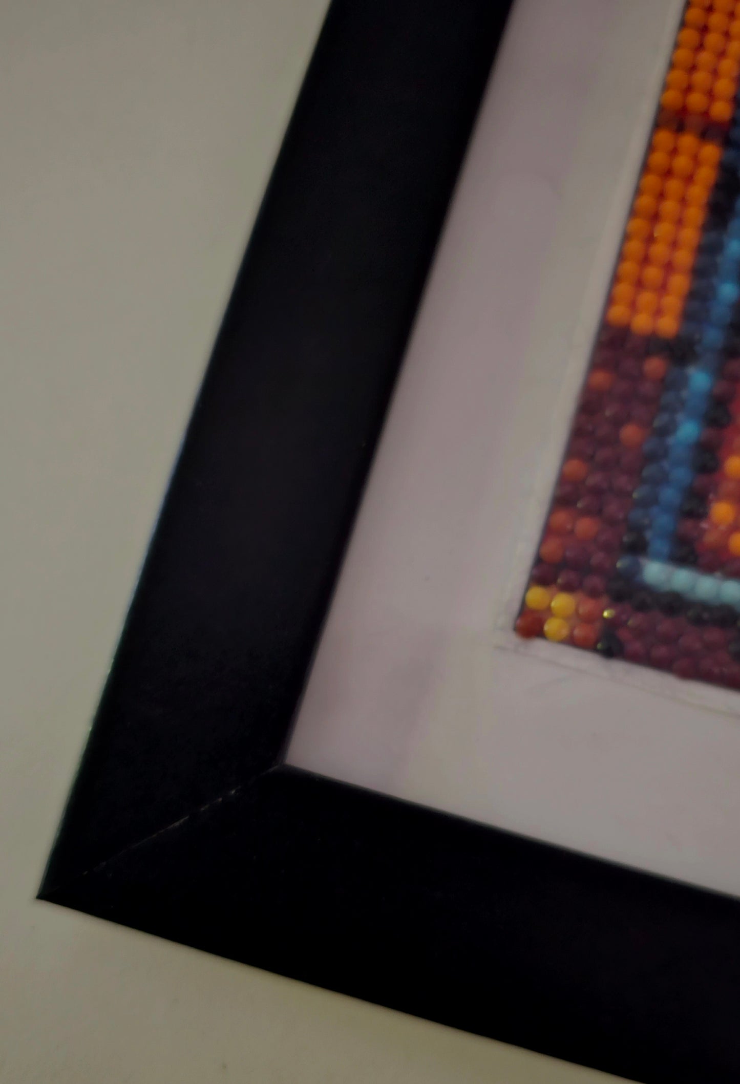 Groovy baby framed artwork - Coastal mosaic