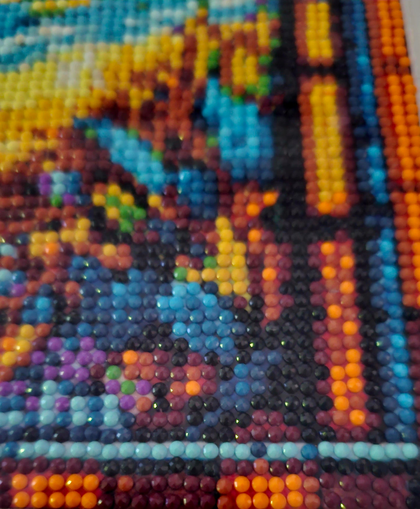 Groovy baby framed artwork - Coastal mosaic