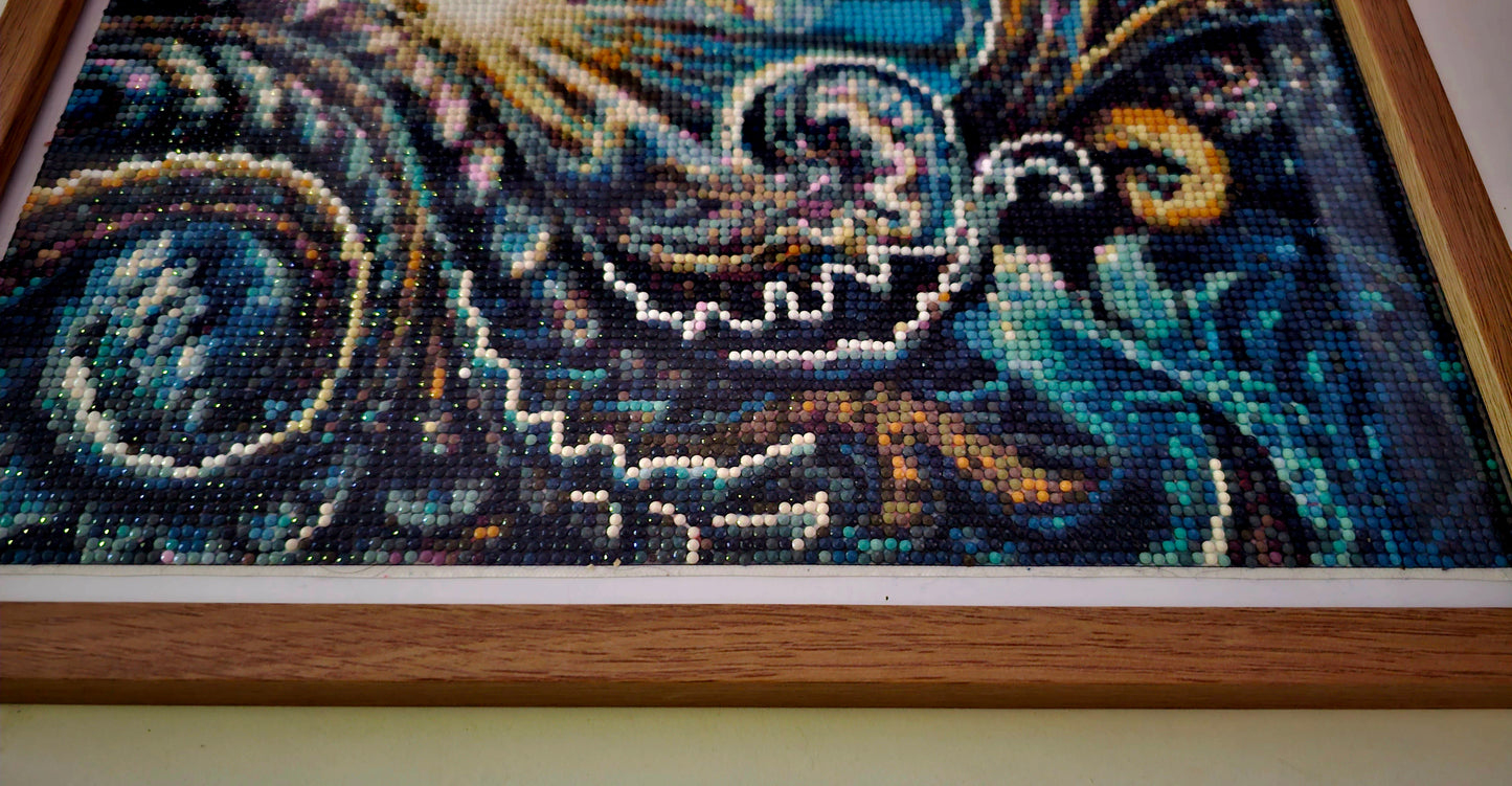 Groovy baby framed artwork - Boho ocean