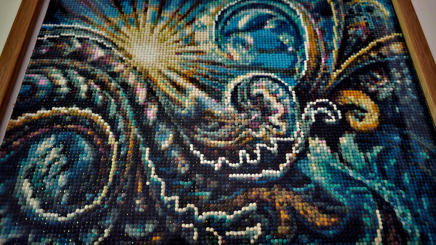 Groovy baby framed artwork - Boho ocean