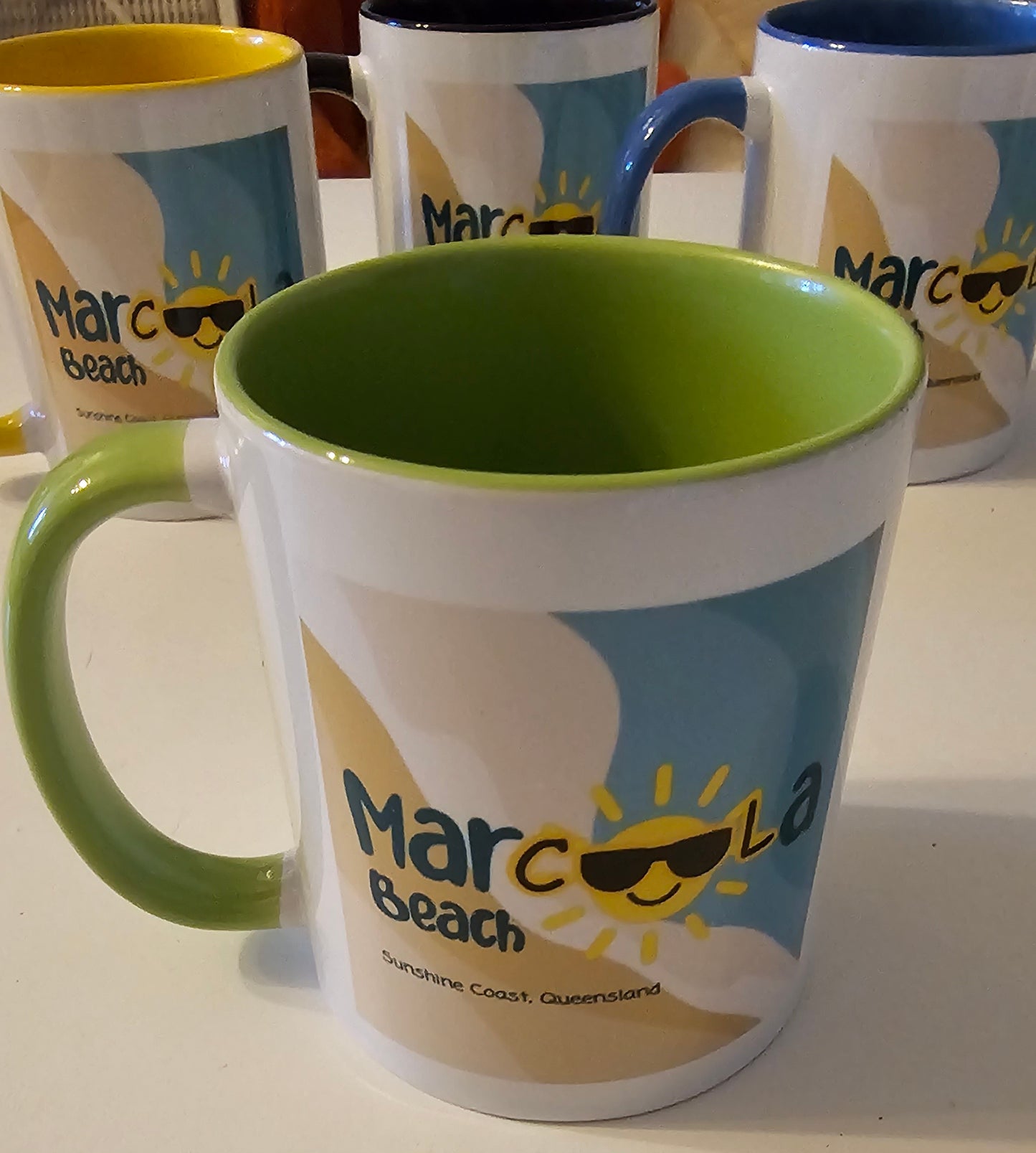 Marcoola Beach merchandise - Coffee mugs