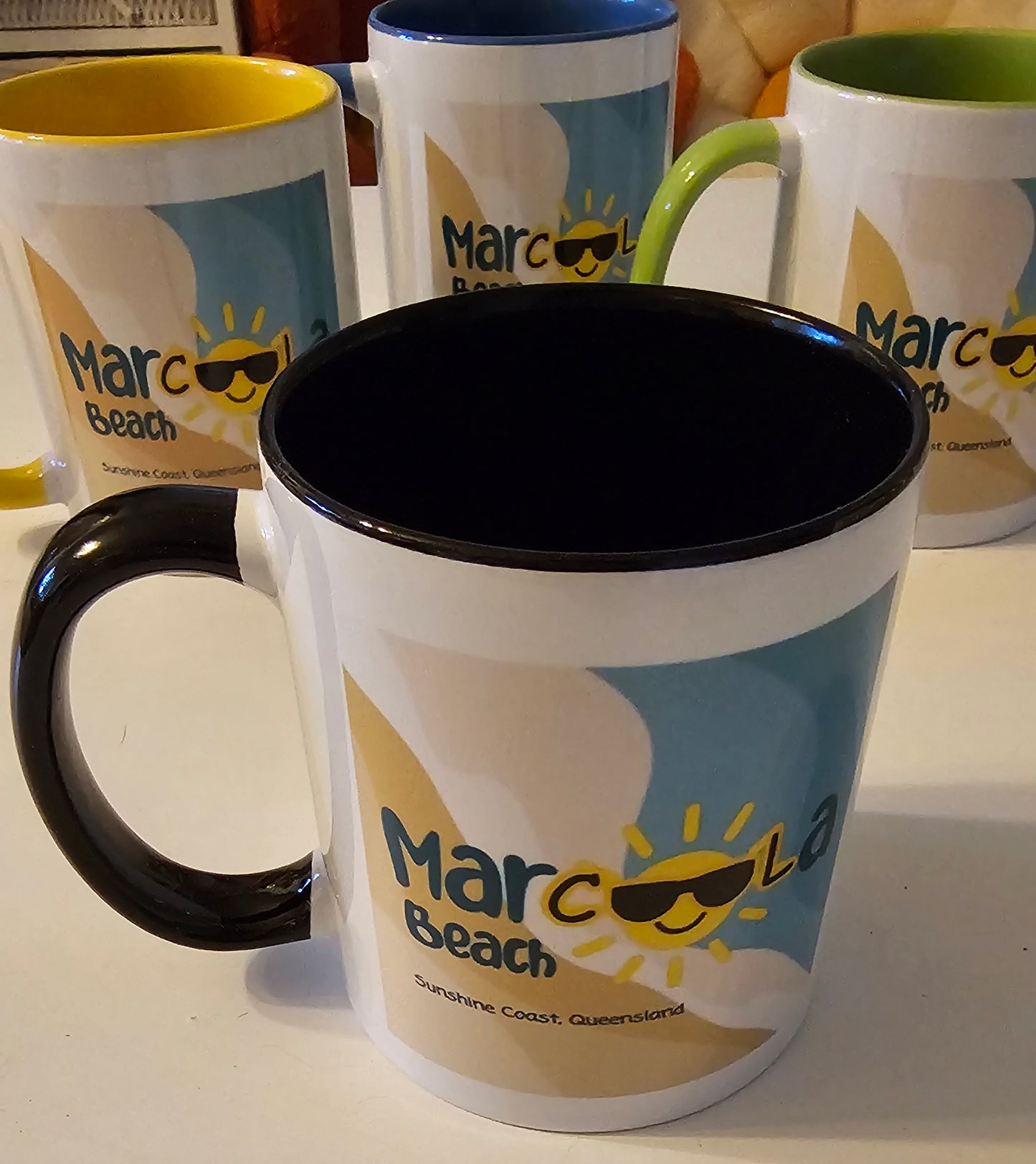 Marcoola Beach merchandise - Coffee mugs
