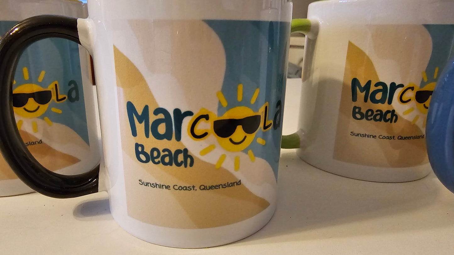 Marcoola Beach merchandise - Coffee mugs