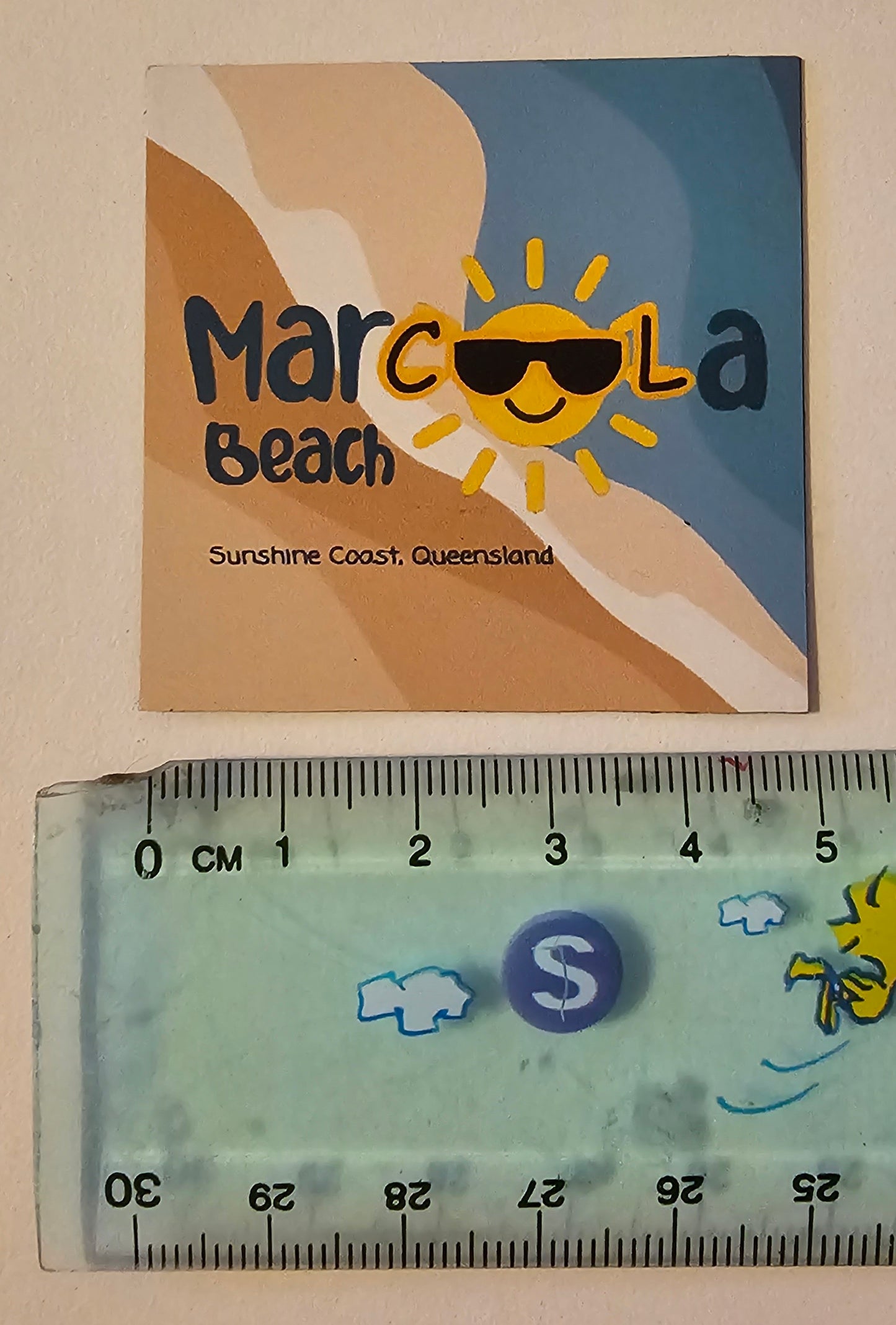 Marcoola Beach merchandise - Little fridge magnets