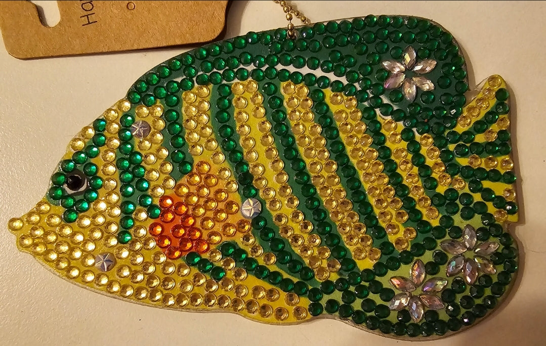 Beach bag bling - Tropical fish (large)