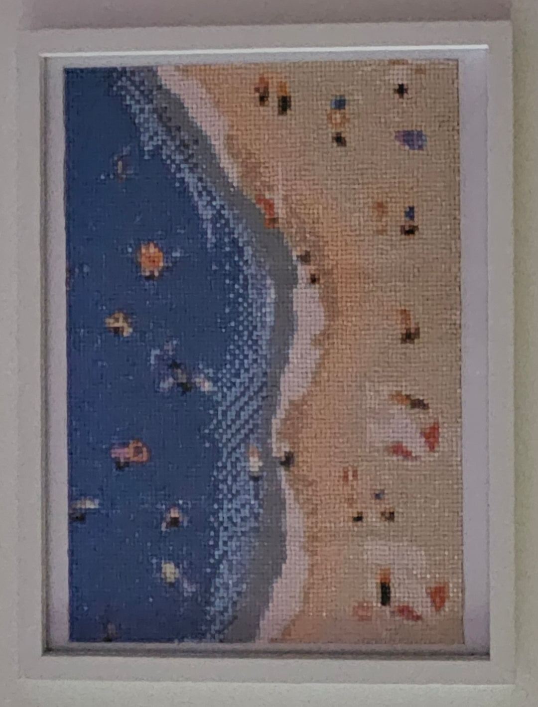 Groovy baby framed artwork - Summer by the sea