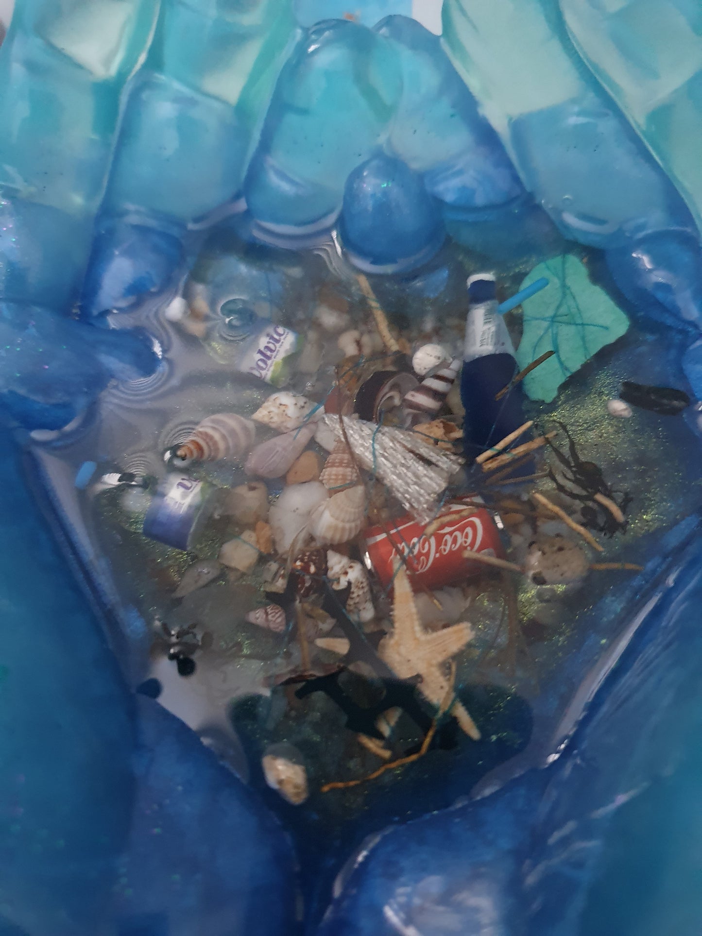 Table art/ bowl - Rubbish free oceans