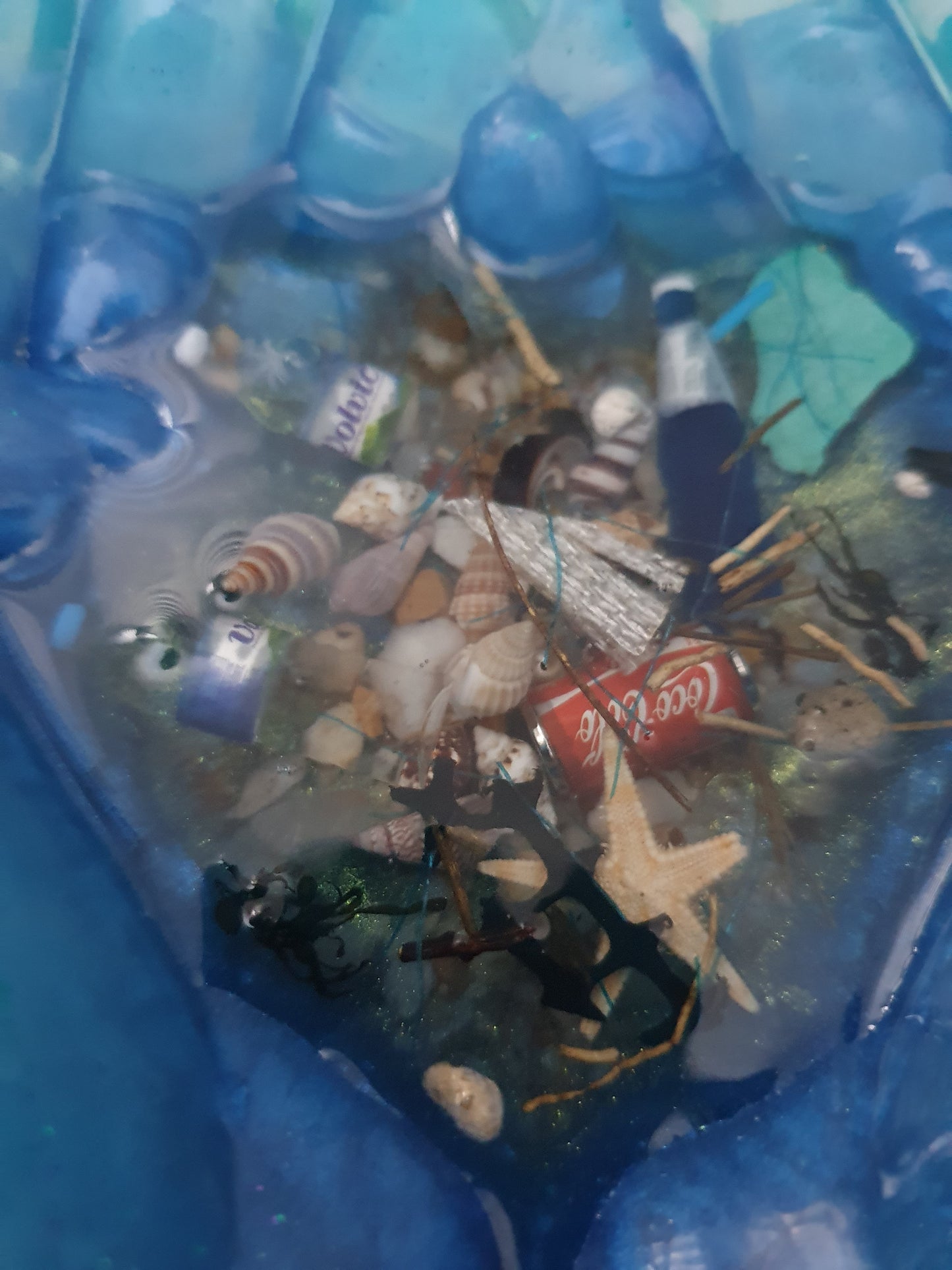 Table art/ bowl - Rubbish free oceans