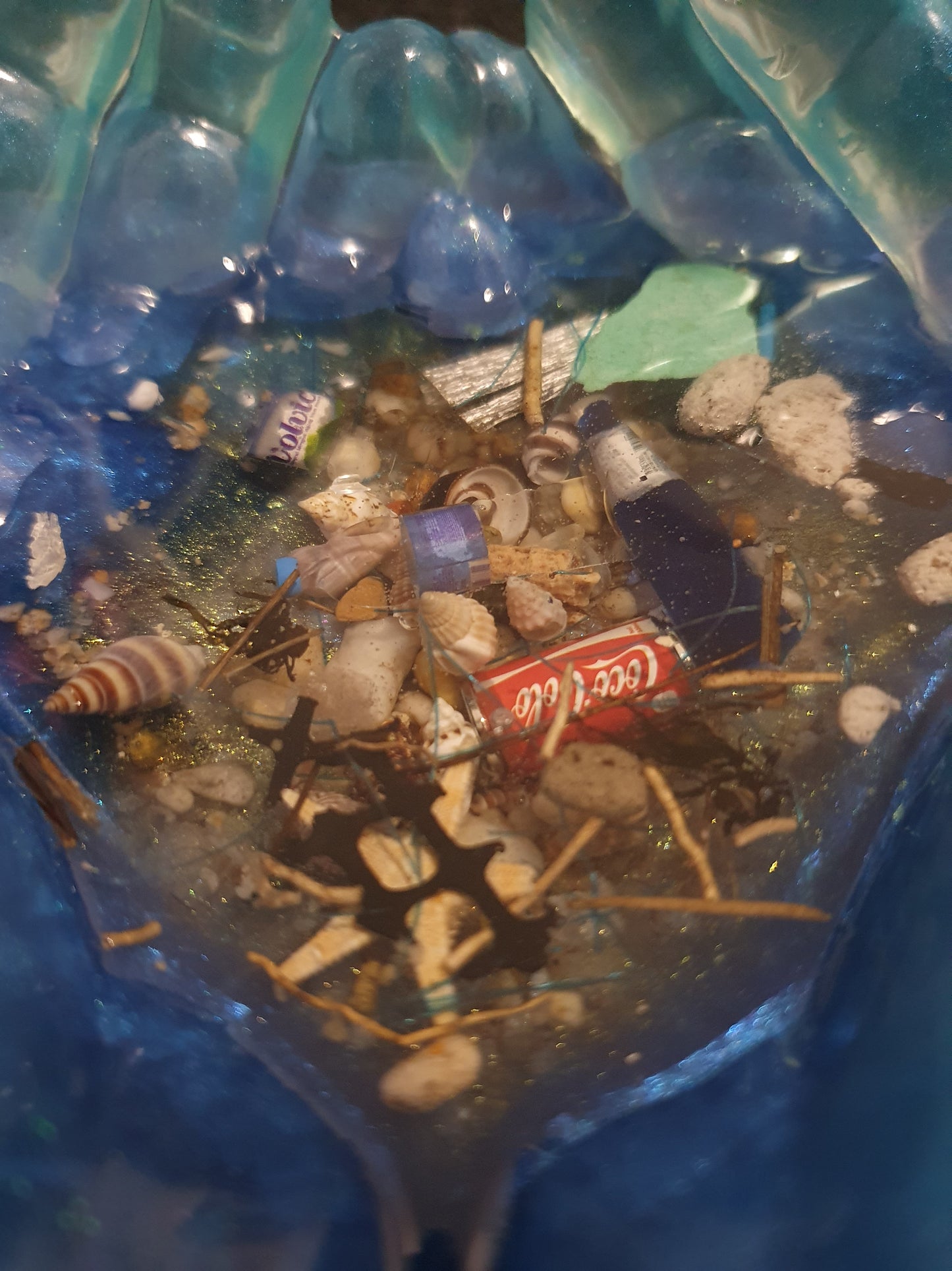 Table art/ bowl - Rubbish free oceans