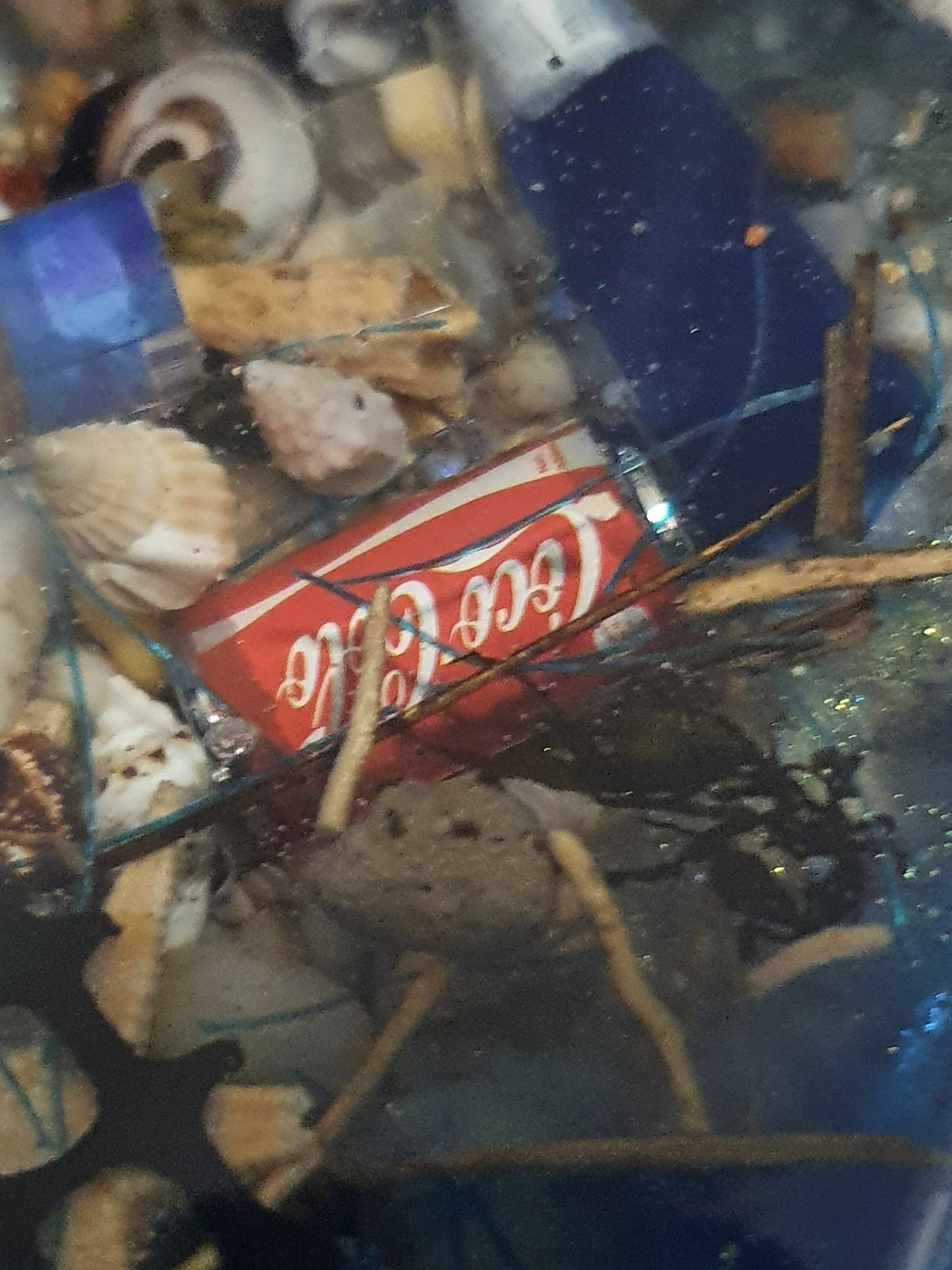 Table art/ bowl - Rubbish free oceans